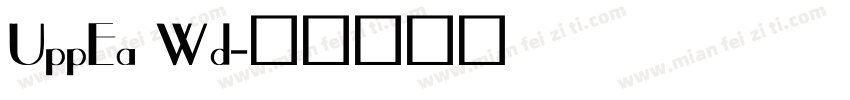 UppEa Wd字体转换